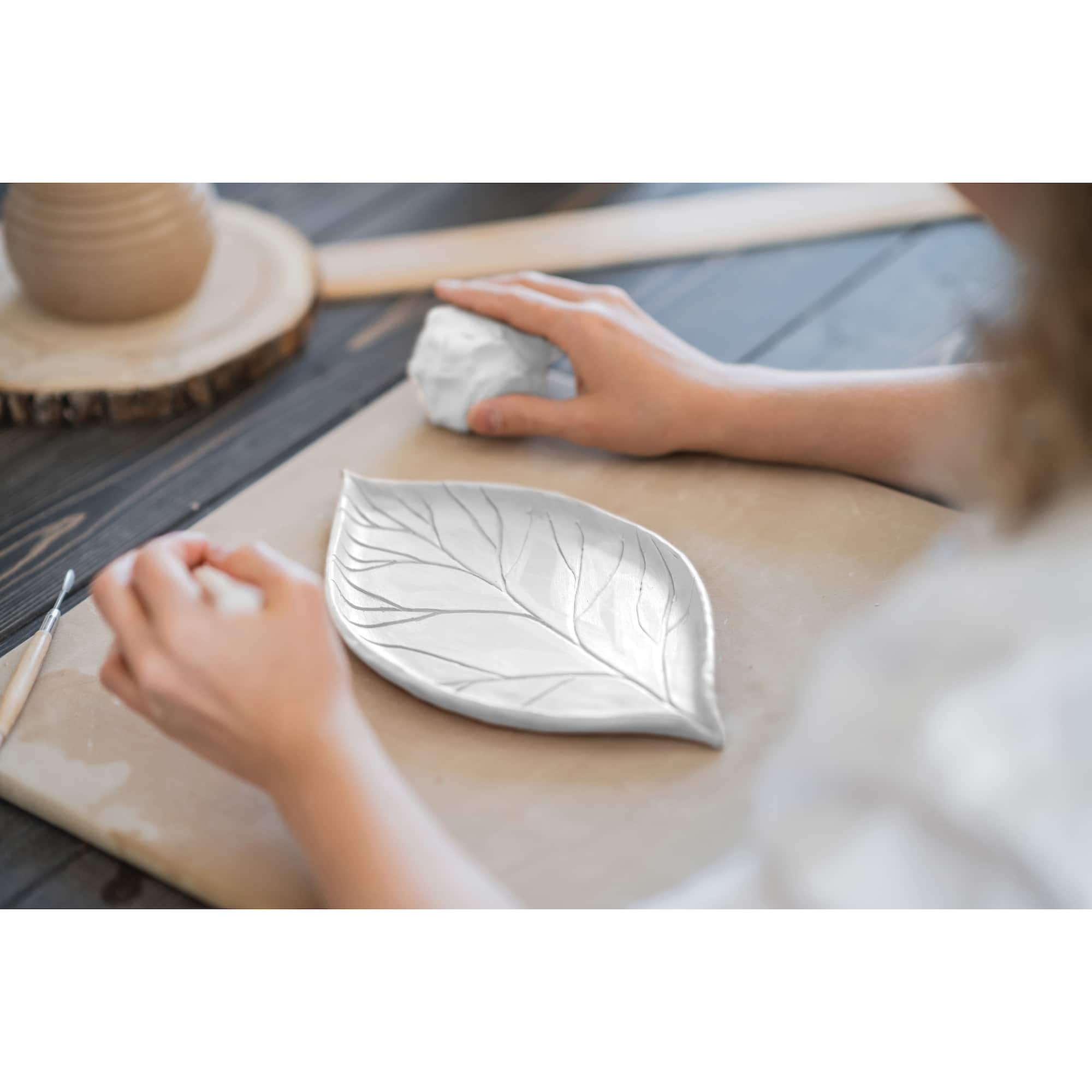 6 Pack: 2.2lb. White Air Dry Modeling Clay by Craft Smart®